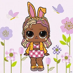Картина по номерам "L.O.L. Surprise! Spring Bling BossBunny" 40х40 см