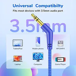 Дитячі дротові навушники EarFun з обмеженням гучності 85 дБ - мініатюра 2