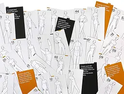 Poses for Fashion Illustration (Card Box) - мініатюра 2