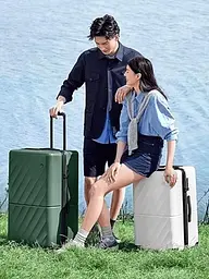 Валіза Ninetygo Ripple Luggage 26 Olive Green - мініатюра 6