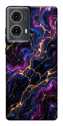 TPU чохол Demsky Purple space marble для Motorola Moto G85
