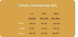 Сексуальний комплект Anais Stefi 3XL/4XL чорний - мініатюра 7