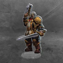 Акрилова колекційна фігурка World of Warcraft Генн Седогрив 15 см - мініатюра 2