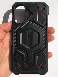 Чохол протиударний UAG Monarch Pro MagSafe для iPhone 16 Carbon Fiber Red 11449311F4242 - мініатюра 5