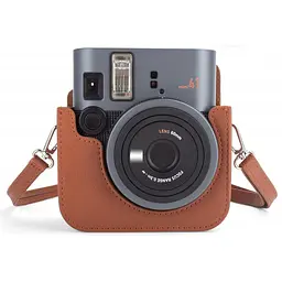 Чохол для фотоапарата Fujifilm Instax Mini 41 коричневий - мініатюра 6