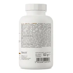 Жироспалювач OstroVit CLA + Green Tea + L-Carnitine, 90 капсул - мініатюра 2