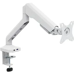 Кронштейн настільний для монітора 17-40 дюймів Officepro MA-451-W White - мініатюра 5