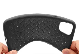 Чохол Primo BV Weaving для телефона Apple iPhone 13 Pro Black - мініатюра 3