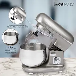 Кухонний комбайн Clatronic KM 3712 Titan - мініатюра 3