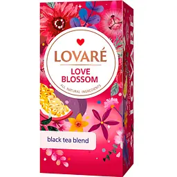 Уцінка. Чай чорний Lovare Love Blossom 48 г (24 шт. х 2 г)