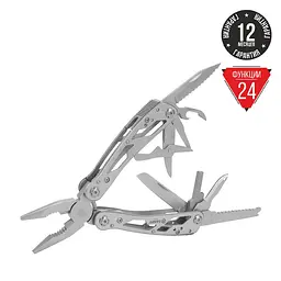 Мультитул Ganzo Multi Tool (G202), Сріблястий - мініатюра 2