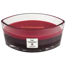 Свічка Woodwick Ellipse Trilogy Sun Ripened Berries Дозрілі ягоди 453 г (76972E) - мініатюра 2