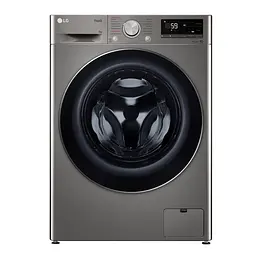 Пральна машина LG фронтальна, 7кг, 1200, A+++, 48см, дисплей, пара, інвертор, сріблястий (F2V5HS2PW)