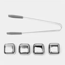 Металеві камені для віскі Circle Joy 4pcs (CJ-BK03) [108899] - мініатюра 5