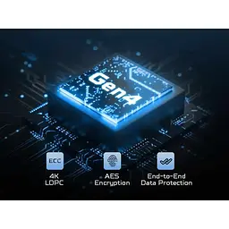 Накопичувач SSD Acer Predator m.2 NVMe 4TB GM7000 Heatsink PCI Express 4.0 x4 (BL.9BWWR.124) - мініатюра 8