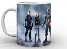 Кружка GeekLand Капітан Америка Captain America команда CA.02.014 - мініатюра 3
