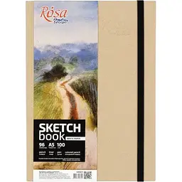 Блокнот A5 Rosa Studio (14.8х21см) 100г/м2 96л кремовий