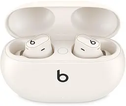 Навушники бездротові Beats by Dr. Dre Studio Buds Plus (MQLJ3) бежеві (Ivory) - мініатюра 2