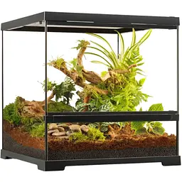 Тераріум ExoTerra  для екзотичних тварин Pro Terrarium скляний 45x45x45 см