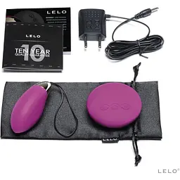 Віброяйце Lelo Lyla 2 Deep Rose з пультом дистанційного керування технологією SenseMotion водонепроникне - мініатюра 5