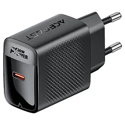 МЗП Acefast A102 PD30W GaN (1USB-C) Black - мініатюра 5