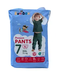 Підгузки-трусики Kuniboo Premium 7 XXL 17+ кг 16 шт (Kuniboo7Pants16)