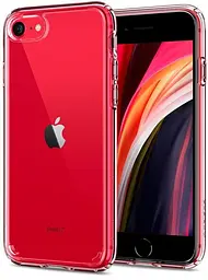 Чохол прозорий силіконовий Spigen Liquid Crystal для iPhone 7/8/SE 2/3 2020/2022 (4.7") ACS00882 - мініатюра 3