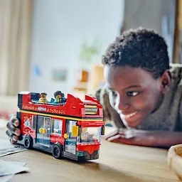 Конструктор LEGO City Червоний двоповерховий екскурсійний автобус 384 деталі (60407) - мініатюра 6