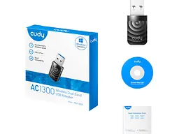 Wi-Fi адаптер CUDY WU1300S - мініатюра 4
