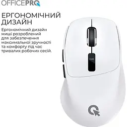 Миша OfficePro M398W Silent Click Wireless White [161158] - мініатюра 7