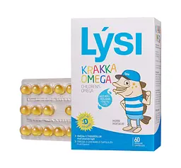 Дитяча Омега-3 LYSI Children's Omega, 60 капсул - мініатюра 2