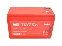 Акумулятор для ДБЖ/інвертора MERLION LiFePO4 12.8V, 9Ah (LFP12.8-9US)