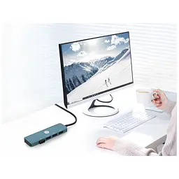Концентратор HP USB 3.0 to 4xUSB 3.0 (HP_DHC-CT100) - мініатюра 5