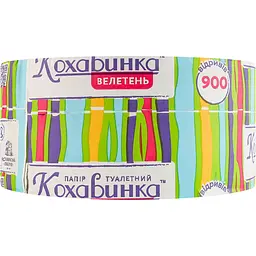 Туалетний папір Кохавинка Велетень 1-шаровий сірий 190х90 мм 90 метрів 8 шт. - мініатюра 4