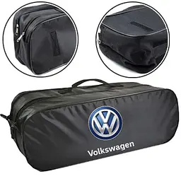 Сумка органайзер техдопомоги Volkswagen 53х19х13 2 відділення Чорна