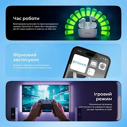 Бездротові навушники Proove Mainstream Pro TWS (APP) - мініатюра 11