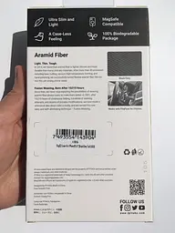 Оригінальний протиударний чохол Pitaka MagSafe MagEZ Case 4 для iPhone 15 KI1501A - мініатюра 5