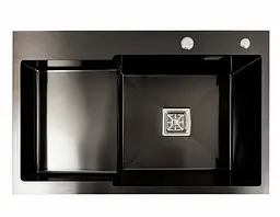 Кухонна мийка Platinum HANDMADE 78*50С R (SP000041298) - мініатюра 6
