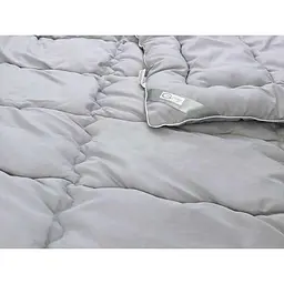 Ковдра Руно - Grey полегшена сіра полуторна 140x205 см 200 гр/м2 (100001450) - мініатюра 4