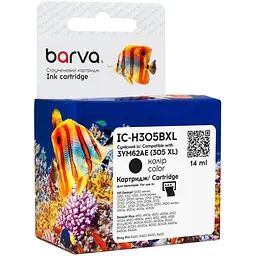 Картридж Barva HP 305XL black/3YM62AE 14 м (IC-H305BXL)