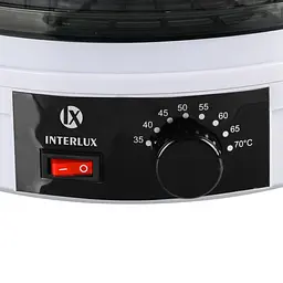 Сушарка для овочів і фруктів Interlux ILFD-4450MH 245 Вт 5 лотків - мініатюра 2
