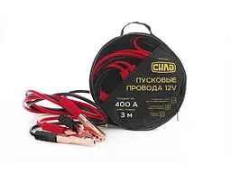 Дроти пускові СИЛА 12V 400А/3м (сумка)