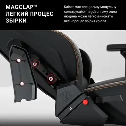 Крісло ігрове Anda Seat Kaiser 3 Fabric Size XL Grey (AD12YDC-XL-01-G-PV/F) - мініатюра 10