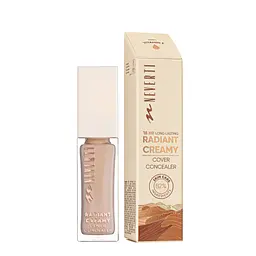 Консилер для обличчя стійкий Neverti Radiant Creamy Cover Conealer з вітаміном Е 10 мл (NP303), 005 Natural Beige