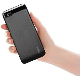 Зовнішній АКБ Ttec PowerSlim 20000 mah 2BB184S чорний - мініатюра 2