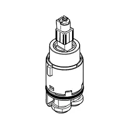 Картридж для змішувача Grohe SilkMove 28 мм 46580000 - мініатюра 2