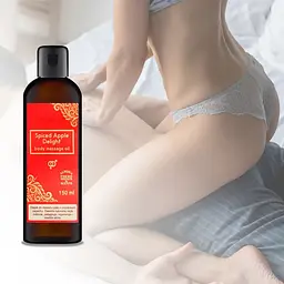 Масажна олія Aurora Spiced Apple Delight Oil, 150 мл - мініатюра 4