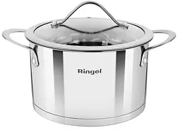 Каструля RINGEL Fusion 20 см 3.6л нержавіюча сталь ㅤ ㅤ