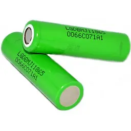 Li-ion акумулятор LG INR18650MJ1 3500 mAh 3,7 V без захисту (промисловий) з струмом розряду до 20A. - мініатюра 4
