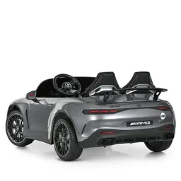 Детский электрический автомобиль Bambi Mercedes-Benz 24V двухместный до 50 кг Серый (DE-169-E-990) - миниатюра 5